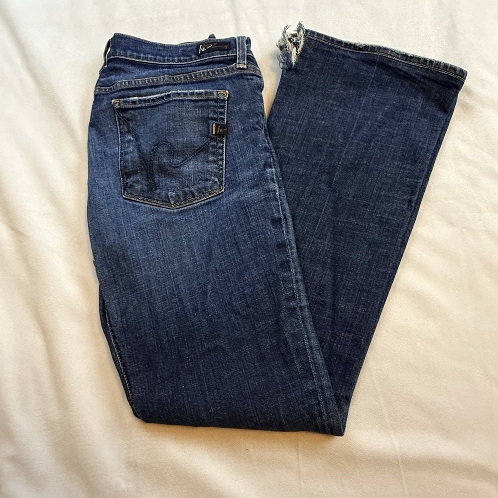 Citizens of Humanity High-Rise Bootcut Jeans Amber #263 stretch, sz 30